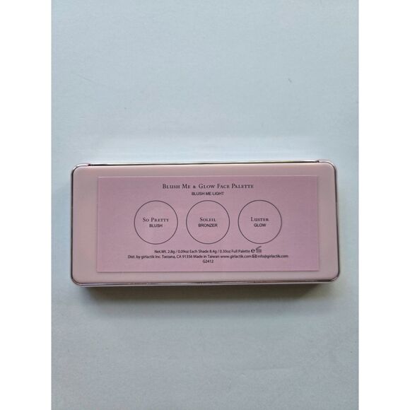 Girlactik Face Palette Blush Me & Glow Light Face Makeup Beauty Trio - Picture 3 of 6
